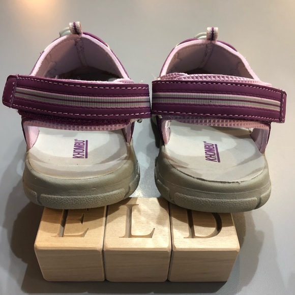 Khombu Girl’s Sandy Closed Toe Athletic Sandals - Picture 5 of 8